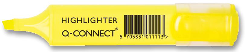 Q Connectorect Kf01111 Highlight - Yellow 10Pk