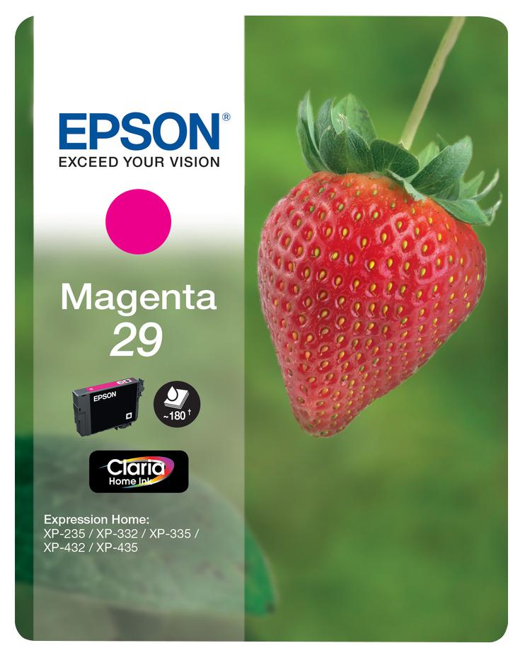 Epson C13T29834010 Ink Cartridge, T2983, Magenta, Epson