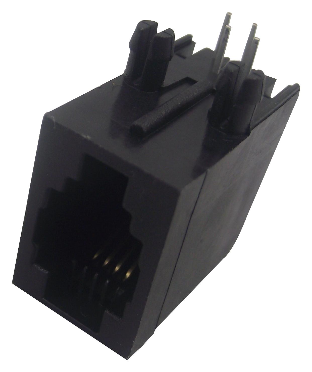MH Connectors Mhrjj44Nfra Socket, Rj9, 4P4C