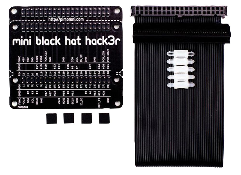 Pimoroni Pim169 Mini Black Hat Hack3R - Fully Assembled