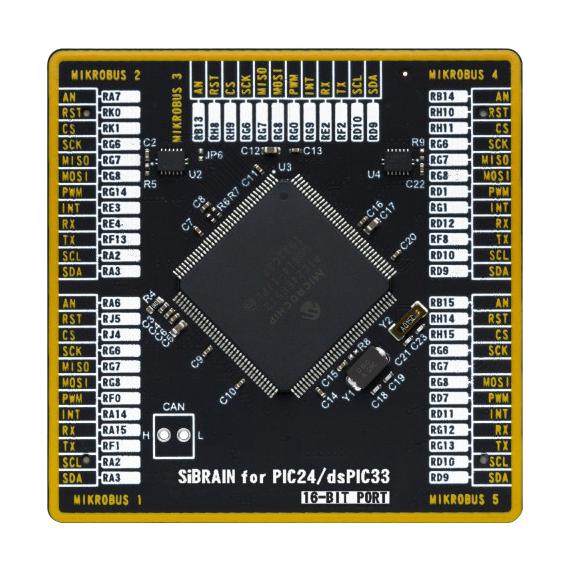 MikroElektronika Mikroe-4660 Add-On Board, Pic24 Microcontroller