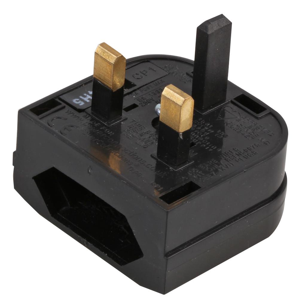 PowerConnectorections Cp1D Black Standard Screw 5 Amp