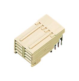 Amp Connectors / Te Connectivity 5536607-1 Backplane Conn, Rcpt, 4R/8Pos, 2mm, Fit