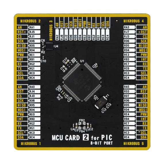 MikroElektronika Mikroe-4030 Add-On Board, Pic18 Microcontroller