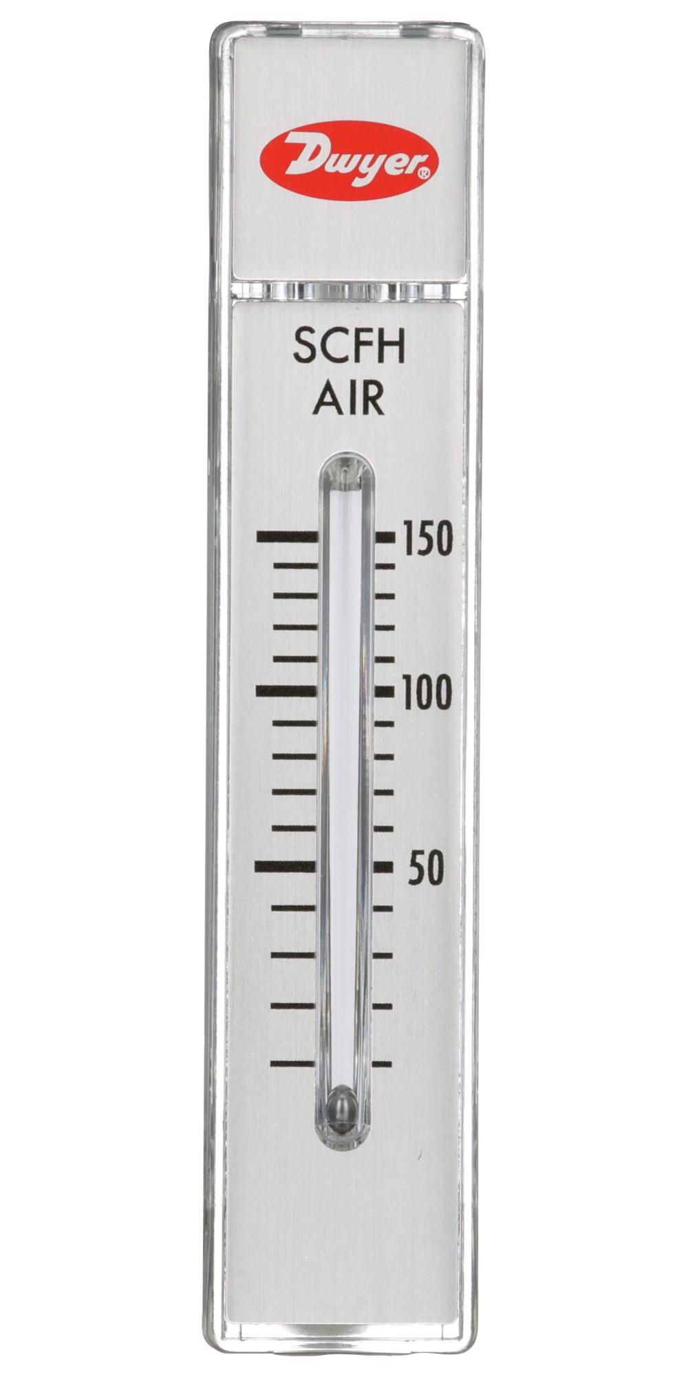 Dwyer Rma-12-Ssv Air Flowmeter, 100Psi, 500Ccm, 1/8
