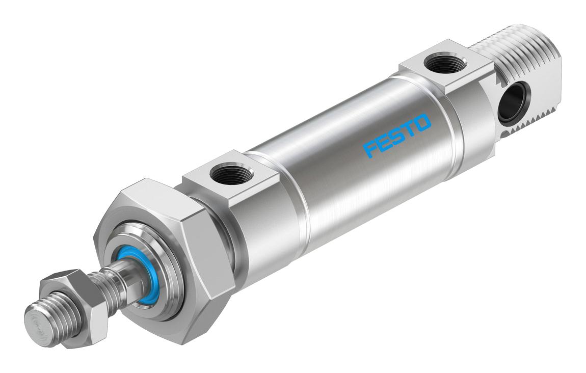 Festo Dsnu-25-15-P-A Cylinder, Dbl Acting, 25mm, 10Bar, 15mm