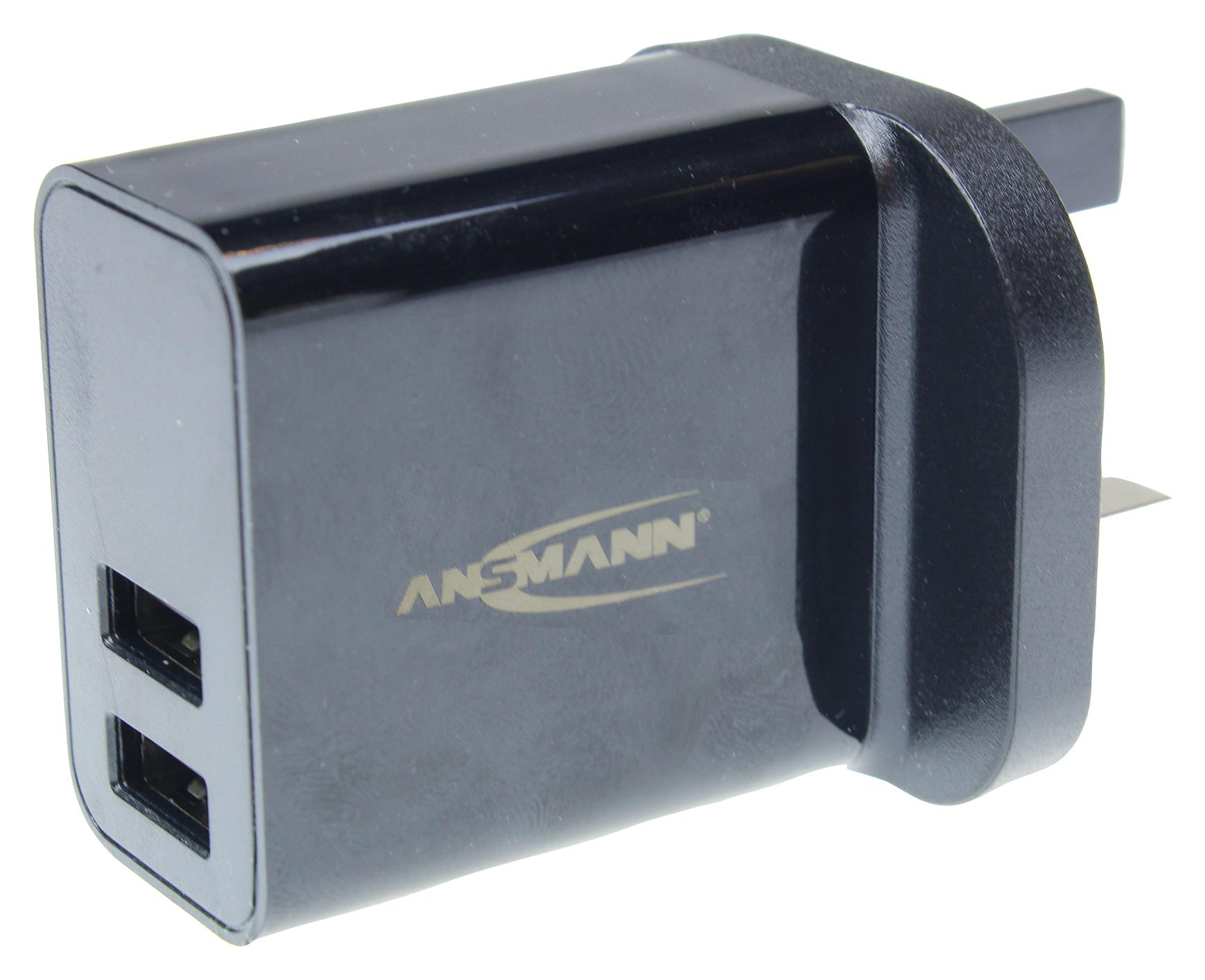Ansmann 1001-0105 Battery Charger, Usb, 240Vac