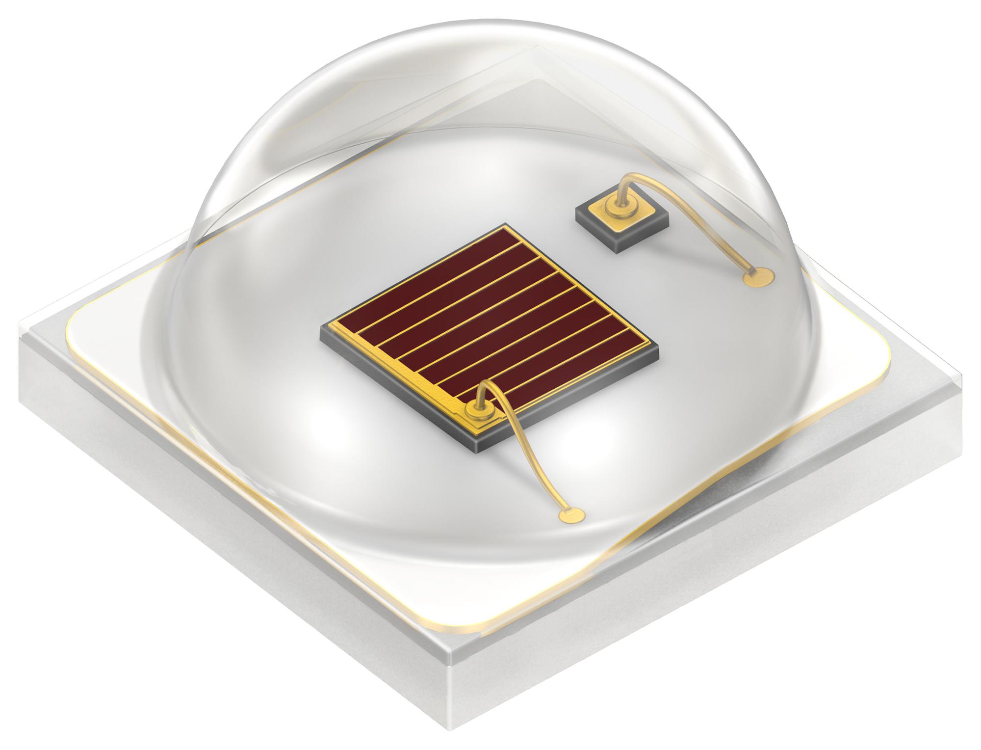 Ams Osram Group Lj Crbp.01-Jzlx-27-3A4A-350-R18 Led, Red, 39.9Cd, 625Nm, 130Lm, 120Deg