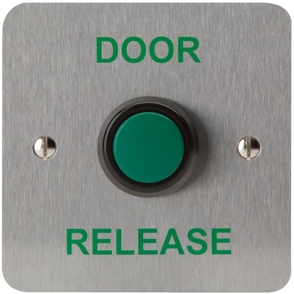 Defender Security Def-0656-1 Raised Exit Button, Green