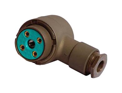 Amphenol Pcd M55181/1-02 Mil Spec Cir Connector, Plug, Solder, 4Pos