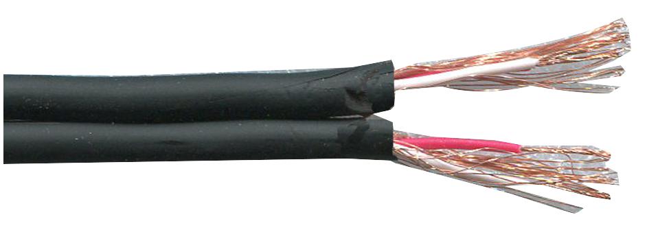 Pro Elec Pelb0578 Microphone Cable Double Shielded 100M