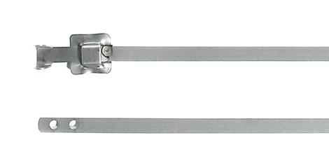 HellermannTyton Mlt24Ss5.m3P Cable Tie, 630mm Lg, 316Ss, 420N