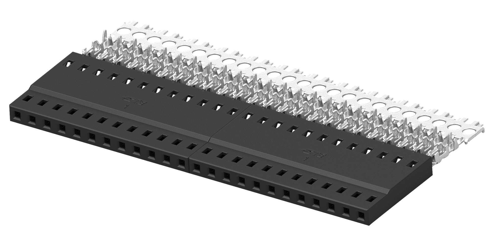 Te Connectivity 1-2317204-2 Connector, Rcpt, 12Pos, 1Row, Idc