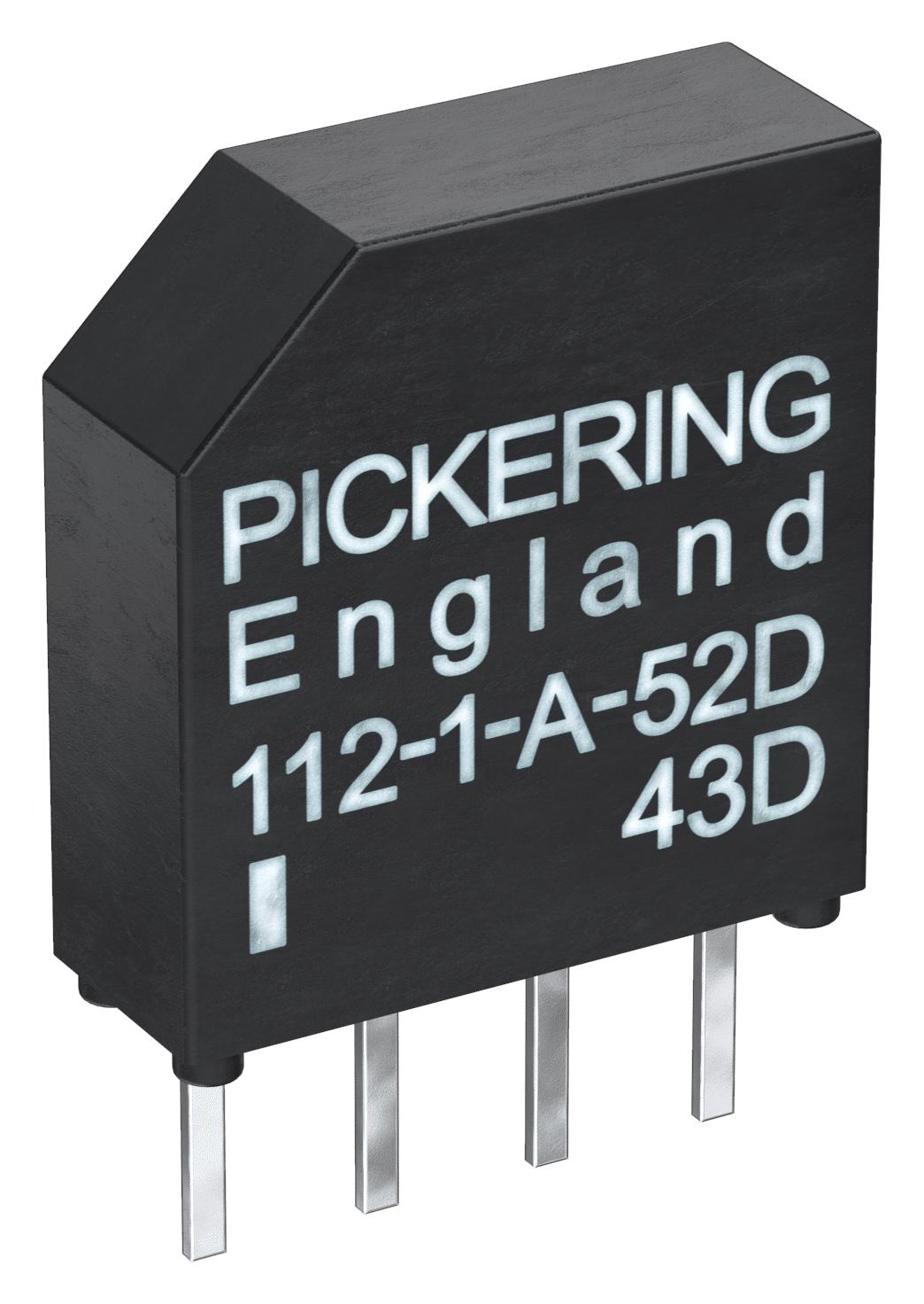 Pickering 112-1-A-12/2D Reed Relay, Spst-No, 12V, Tht