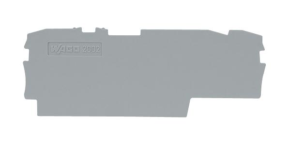 WAGO 2002-1791 End & Intermediate Plate, Tb, Gry