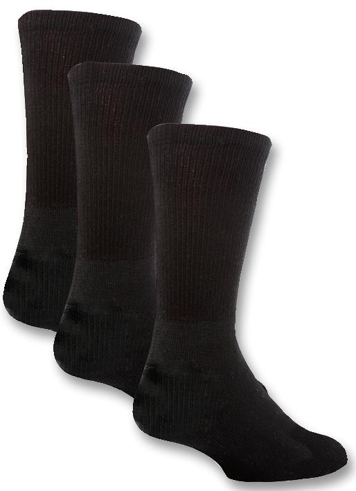 Work Force Wfh0050Blkh Socks, Thermal (Pk 3)