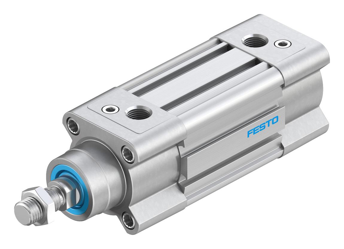 Festo Dsbc-40-30-D3-Ppva-N3 Cylinder, Dbl Acting, 40mm, 12Bar, 30mm