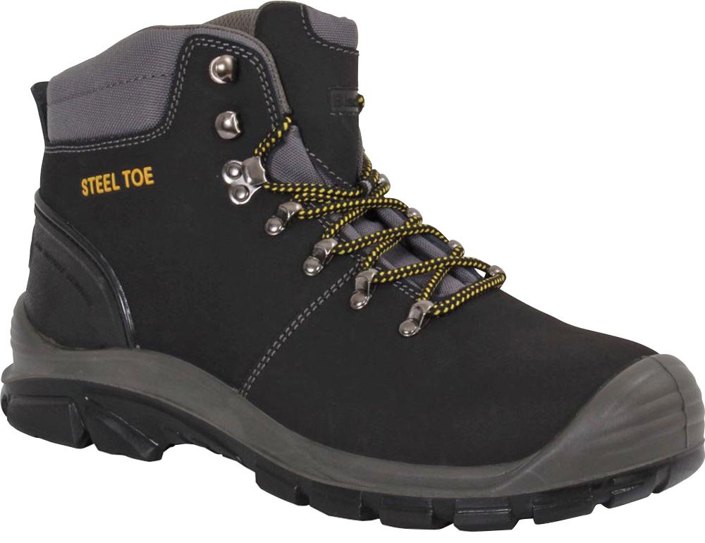 Blackrock Sf7610 Malvern Safety Boot, Black, Size 10
