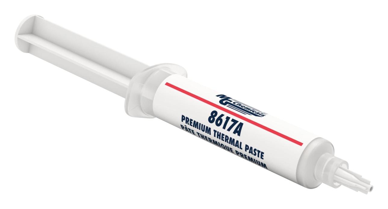 MG Chemicals 8617A-10Ml Premium Thermal Paste, Syringe, 10Ml