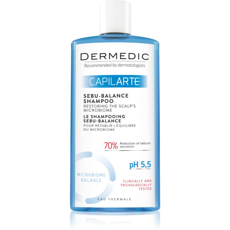 Dermedic Capilarte deep cleansing shampoo for oily scalp 300 ml