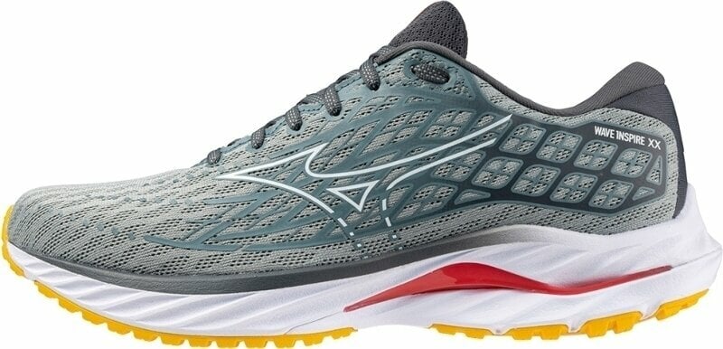 Mizuno Wave Inspire 20 Abyss/White/Citrus 45 Road running shoes