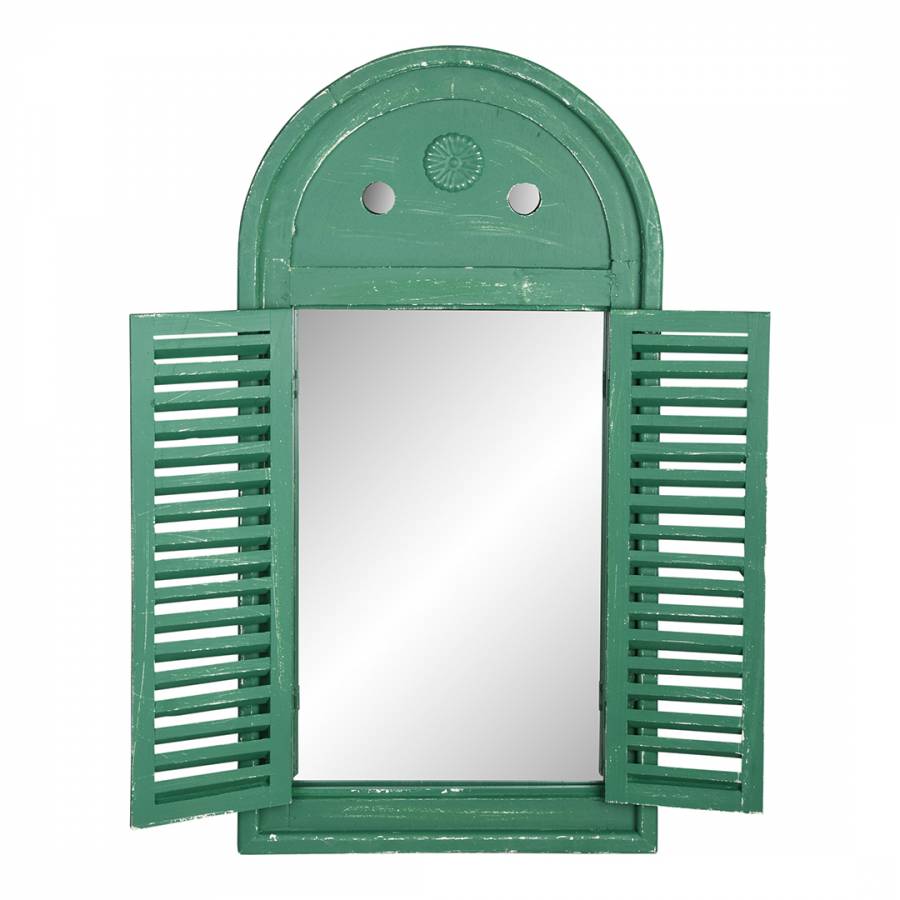 Louvre Mirror Green