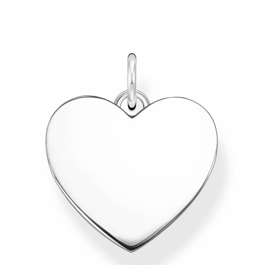Sterling Silver Glam & Soul Heart Pendant