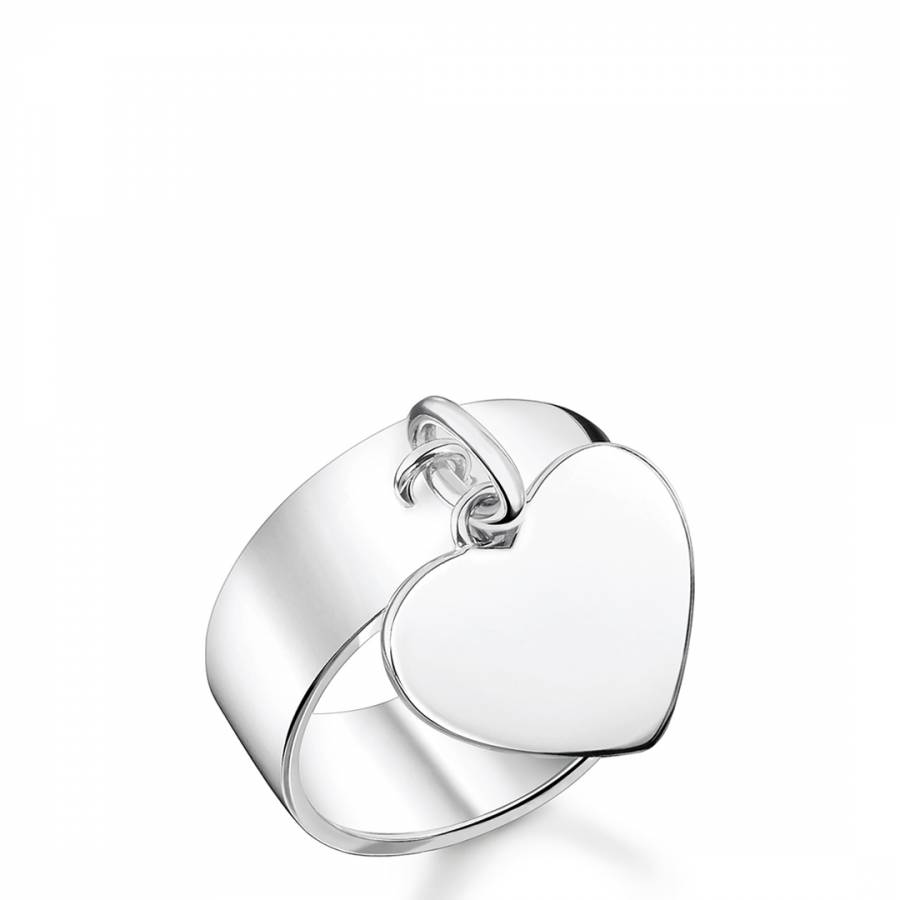 Sterling Silver Glam & Soul Heart Ring