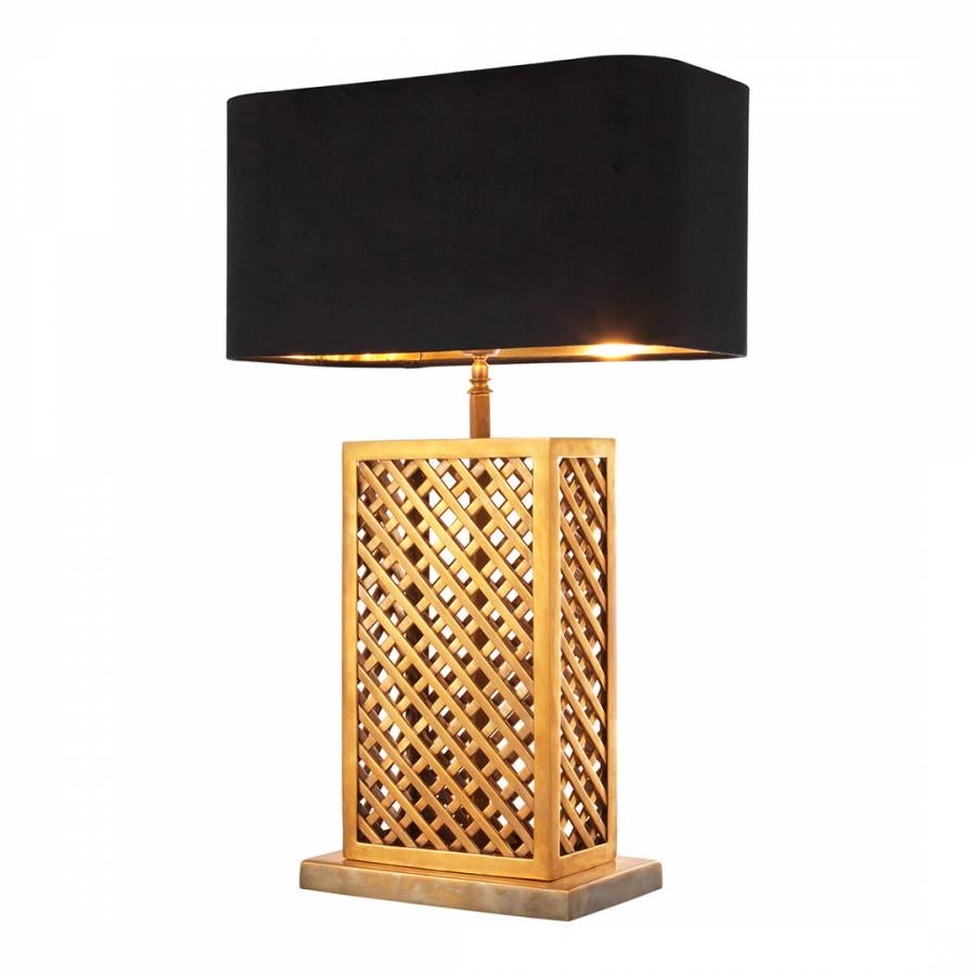 Idyllwild Table Lamp Vintage Brass