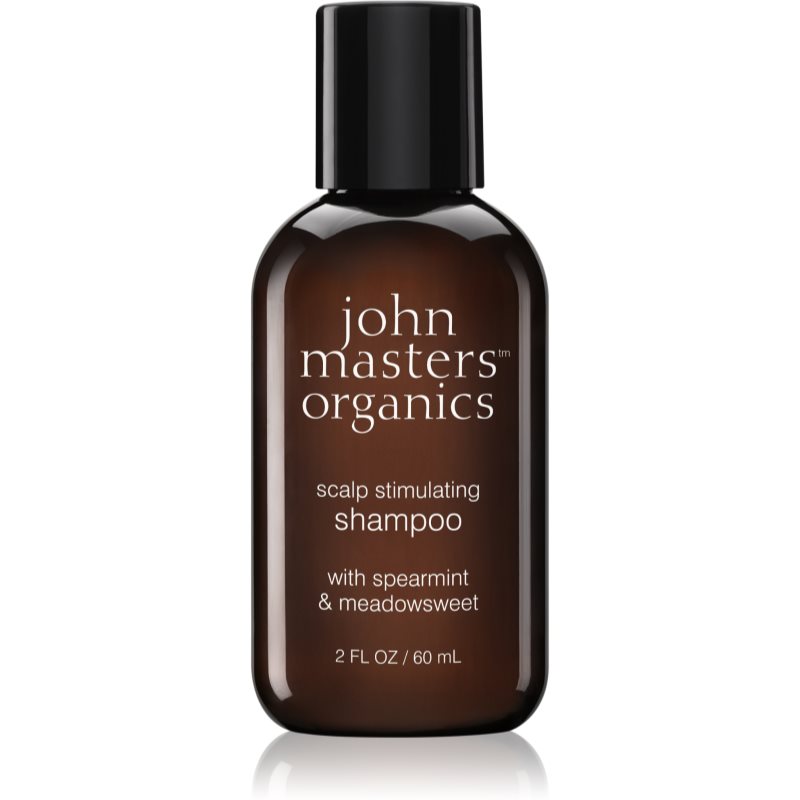 John Masters Organics Scalp Stimulating Shampoo Spearmint & Meadowsweet stimulating shampoo for thinning hair 60 ml