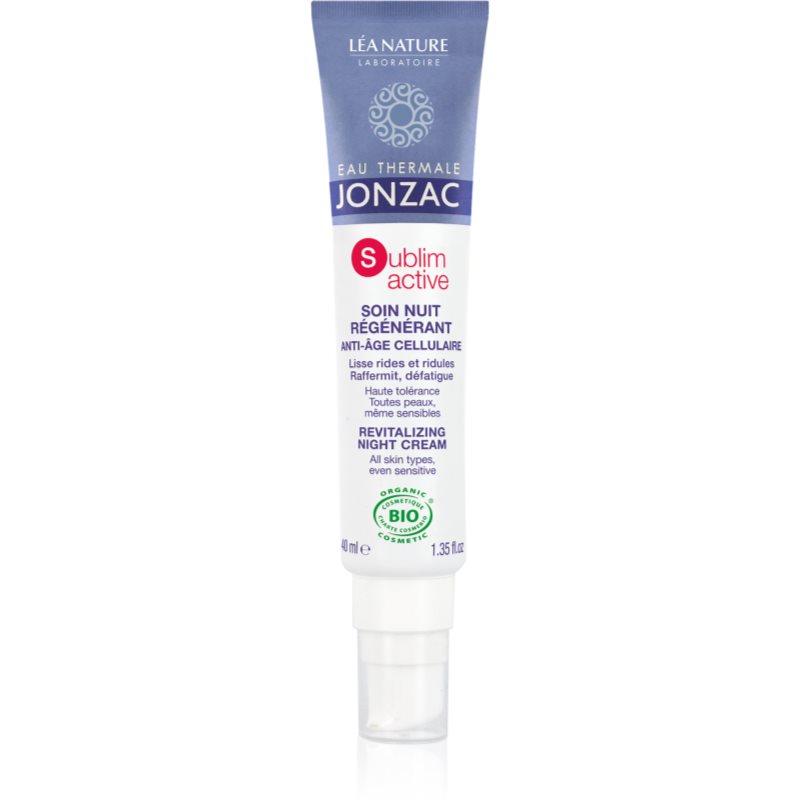 Jonzac Sublimactive revitalising night cream for wrinkles 40 ml