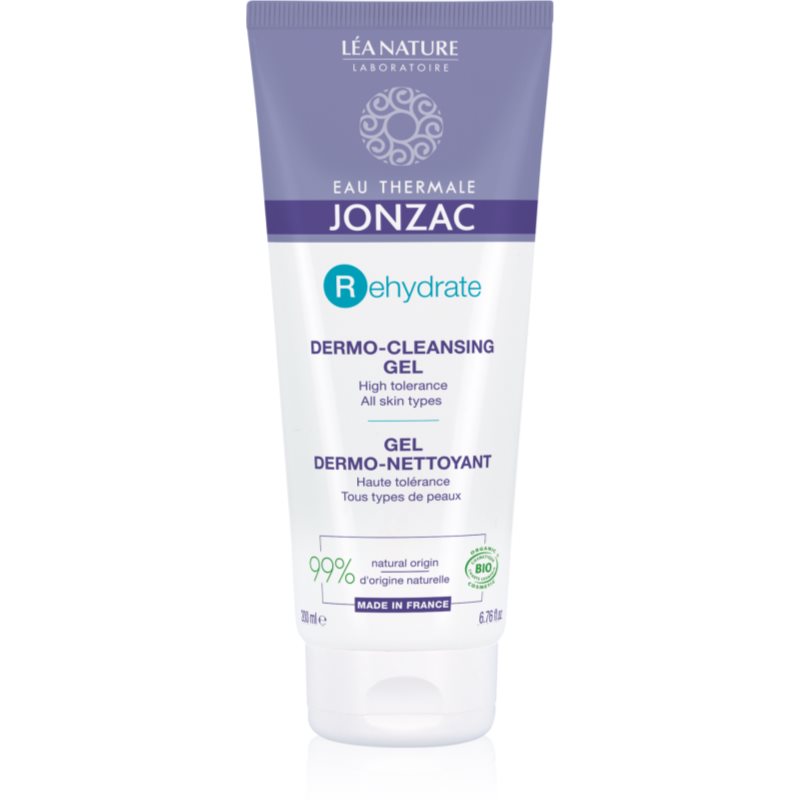 Jonzac Rehydrate moisturising cleansing gel to soothe and strengthen sensitive skin 200 ml
