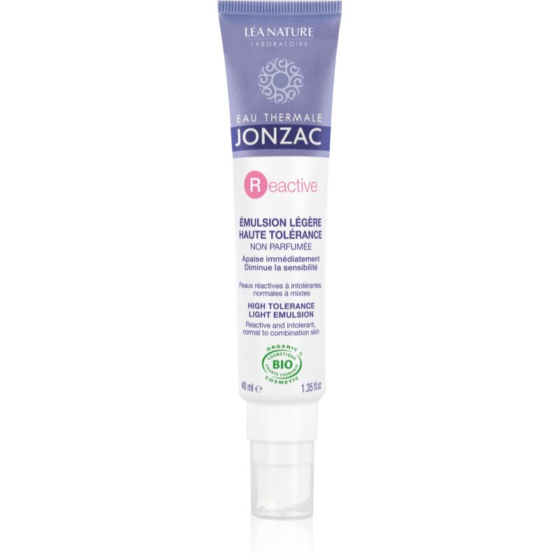 Jonzac Reactive featherweight protective emulsion for sensitive and intolerant skin 40 ml