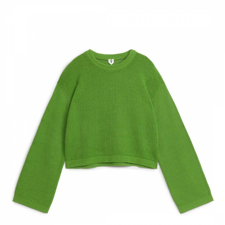 Green Cotton Jumper