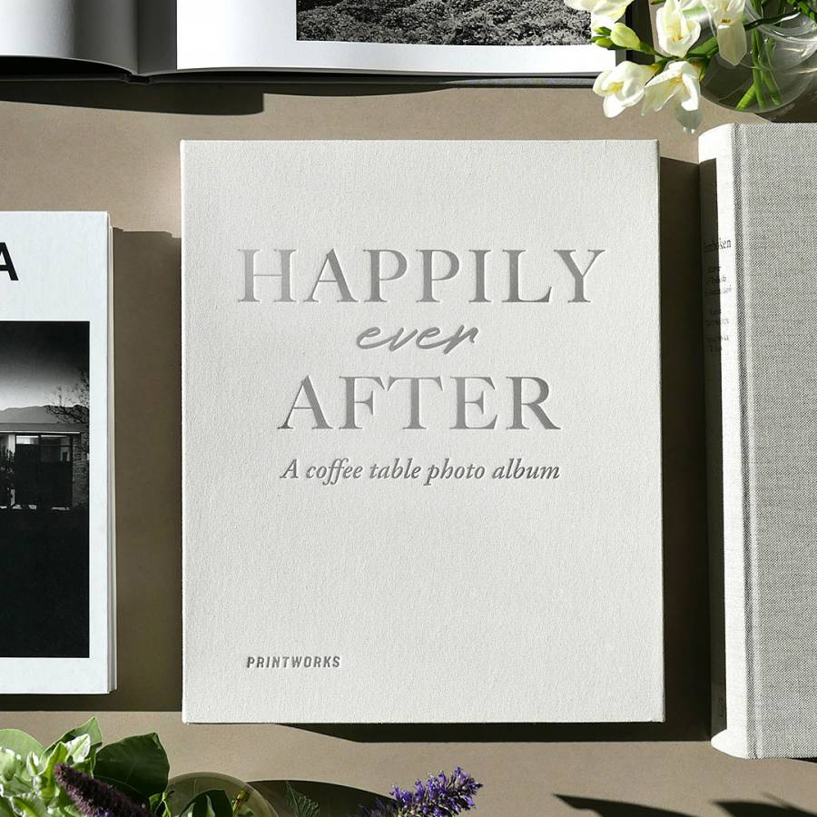 Happily Ever After Photo Album Ivory