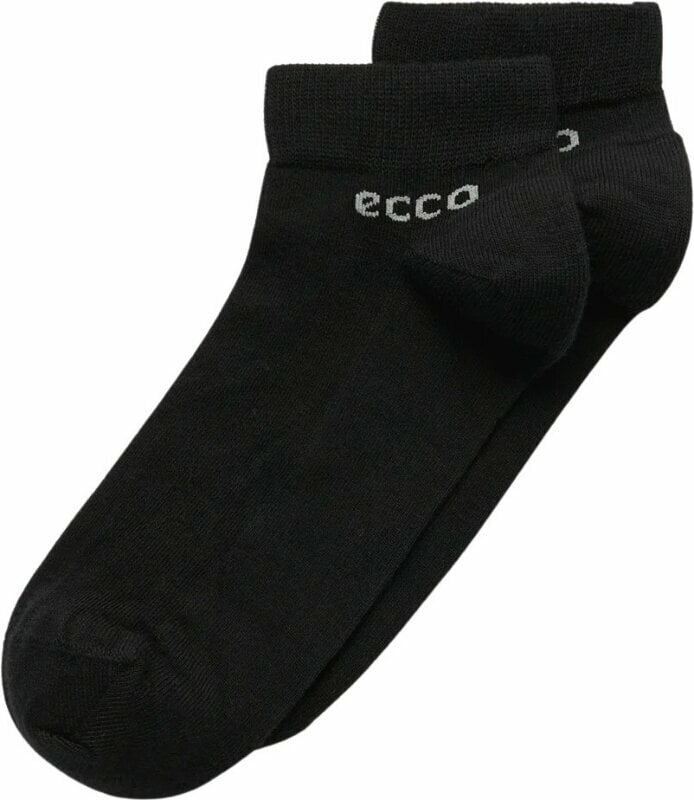 Ecco Longlife Low Cut 2-Pack Socks Socks Black