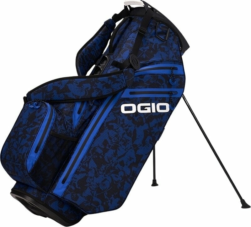 Ogio All Elements Hybrid Blue Floral Abstract Golf Bag