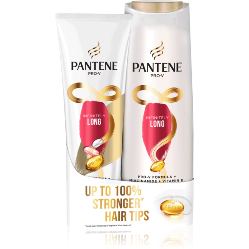 Pantene Pro-V Infinitely Long shampoo and conditioner for damaged hair