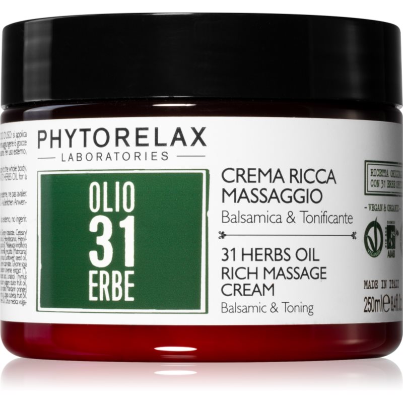 Phytorelax Laboratories 31 Herbs massage cream 250 ml