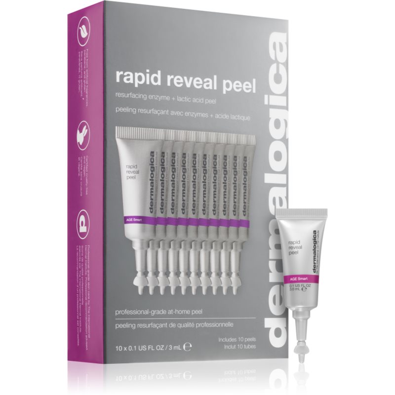 Dermalogica Rapid reveal peel exfoliating essence to brighten and smooth the skin 10x3 ml