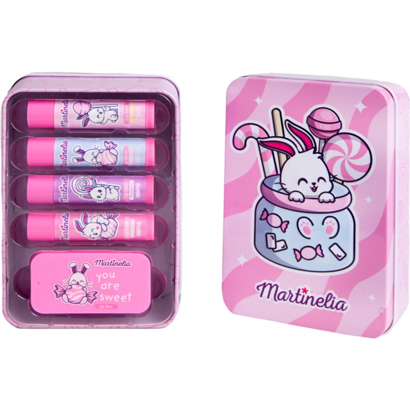 Martinelia Yummy Lip Care Tin Box gift set 3y+(for children)