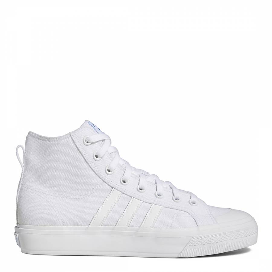 White Nizza Hi Adv Trainers