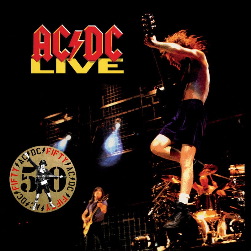 AC/DC - Live (Limited 50th Anniversary Edition) Gold - Colored 2 Vinyl