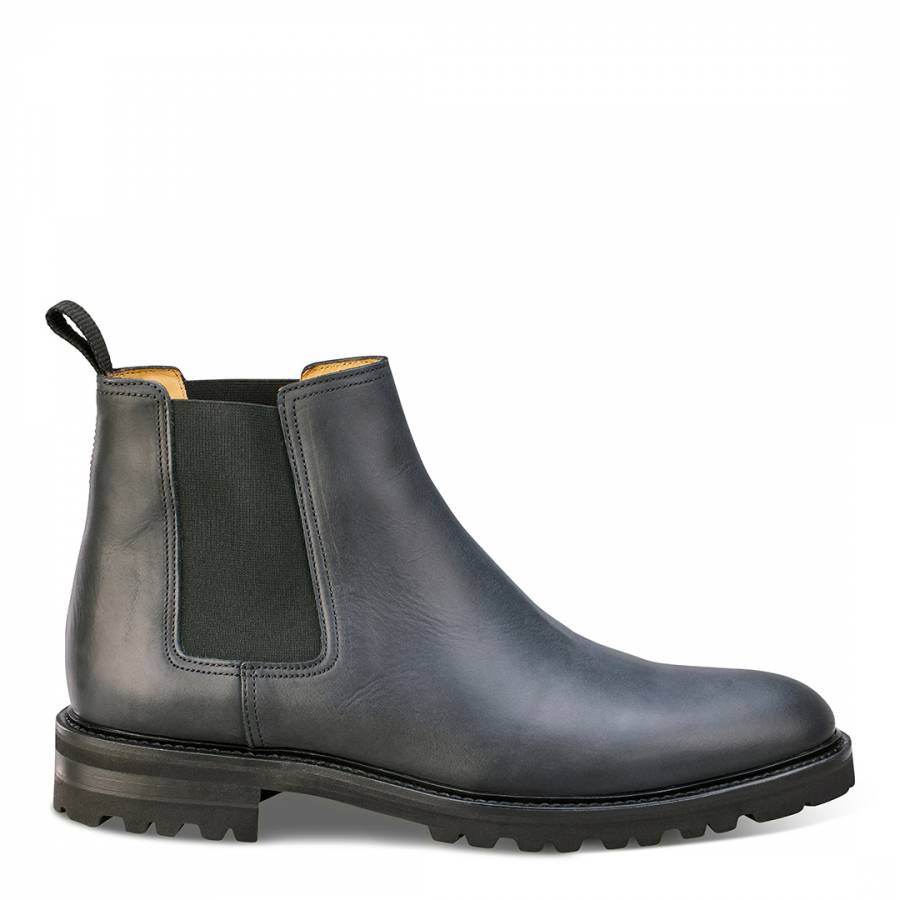 Black Leather Thurston Chelsea Boot