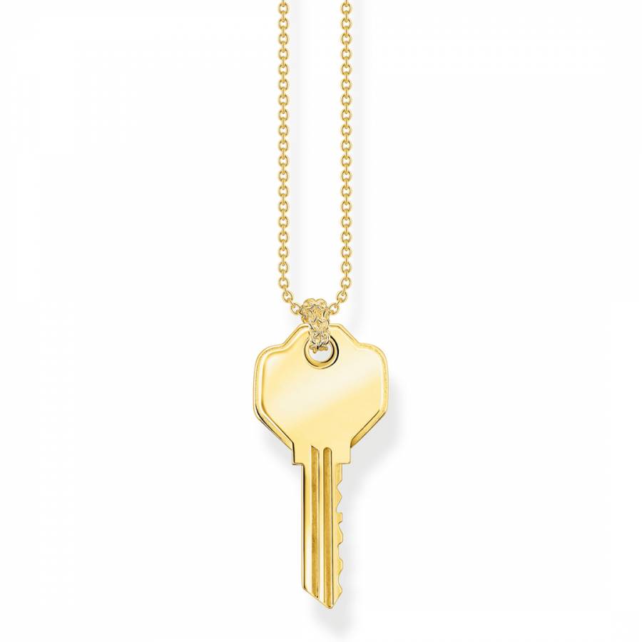 Yellow Gold Key Glam & Soul Necklace