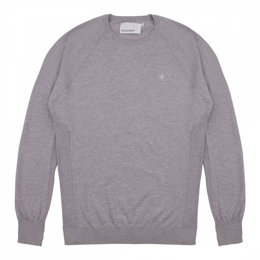 Grey Eden Cashmere Blend Sweatshirt