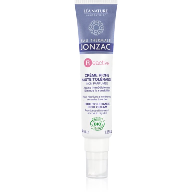 Jonzac Reactive nourishing cream for sensitive and intolerant skin 40 ml