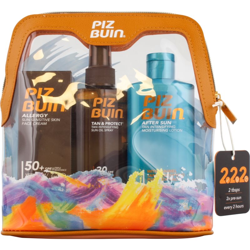 Piz Buin Travel Bag gift set (for tanning)