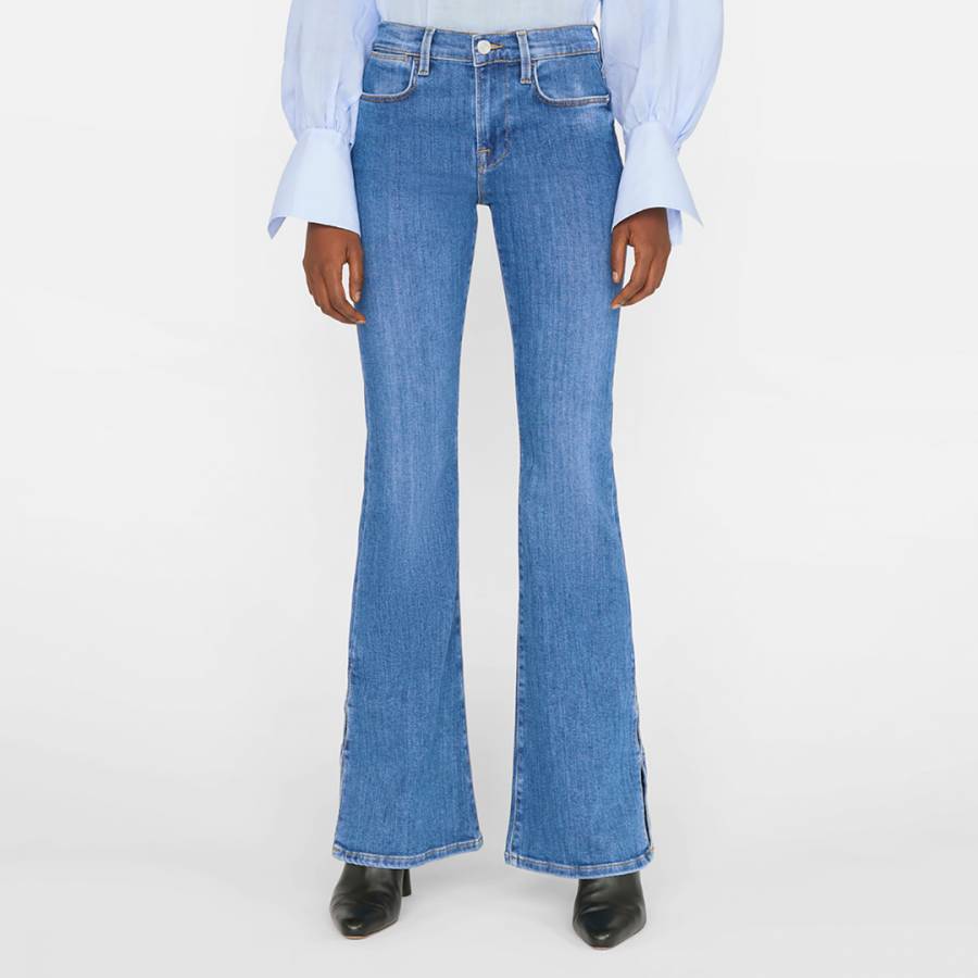 Blue Le High Flare Jeans