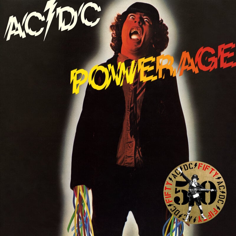 AC/DC - Powerage (Limited 50th Anniversary Edition) Gold - Colored Vinyl
